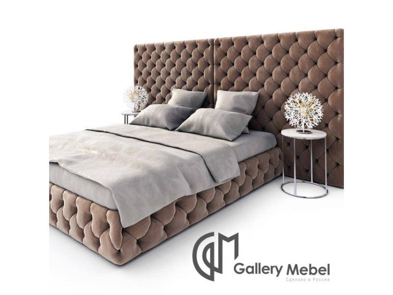 кровать с большим изголовьем letto gm 12 в Калуге