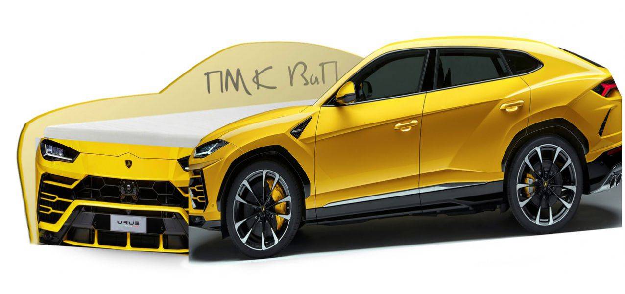 кровать-машинка lamborghini urus в Калуге