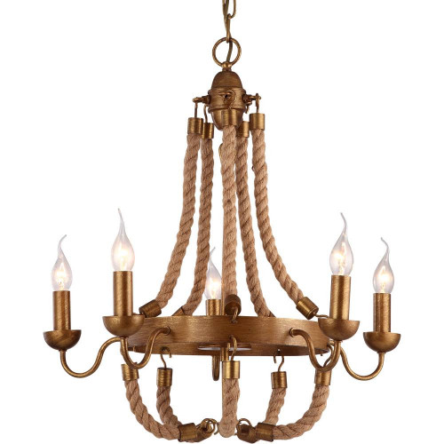 подвесная люстра arte lamp amaca a8957lm-5bz в Калуге