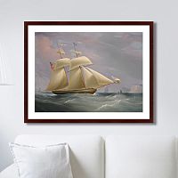 картина: the topsail schooner, 1838г. в Калуге