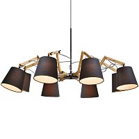 подвесная люстра arte lamp pinoccio a5700lm-8bk в Калуге