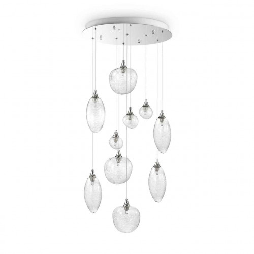 подвесная люстра ideal lux baco sp10 cromo в Калуге