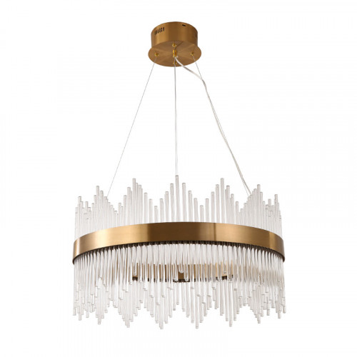 люстра stripglass 50 латунь, прозрачное стекло в Калуге