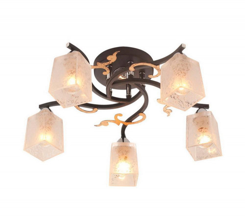 потолочная люстра idlamp edda 206/5pf-blackchrome в Калуге