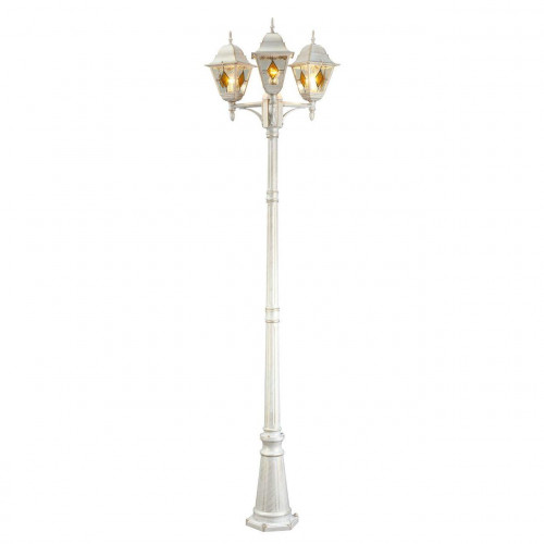 садово-парковый светильник arte lamp berlin a1017pa-3wg в Калуге