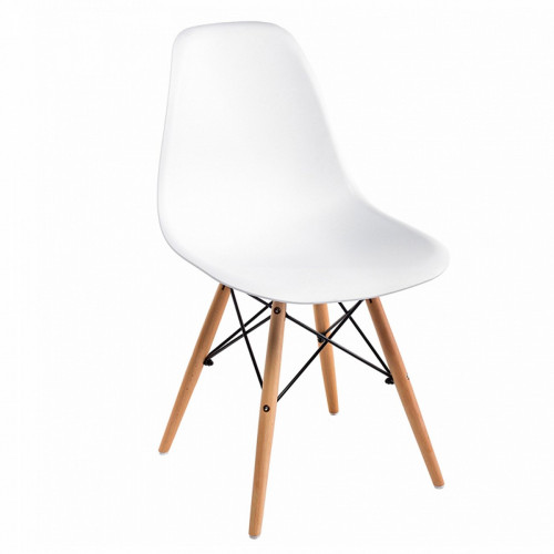 стул деревянный eames pc-015 white в Калуге