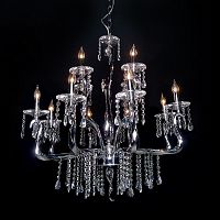 люстра mdp09059-12a от illuminati прозрачная/ хром в Калуге