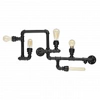 потолочная люстра ideal lux plumber pl5 nero в Калуге