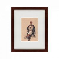 картина: seated turk, 1850 в Калуге