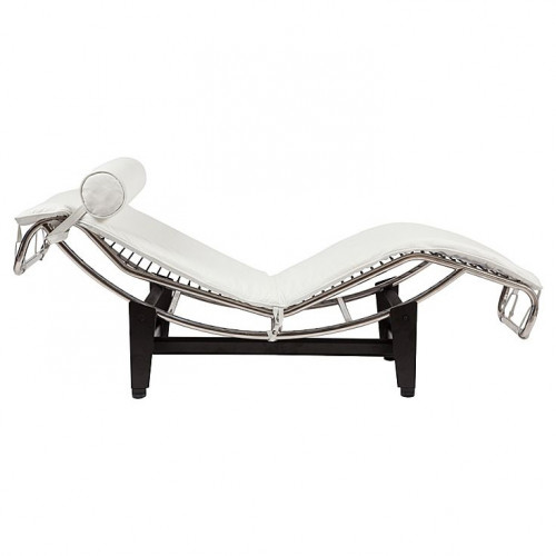 шезлонг chaise longue lc4 белый в Калуге
