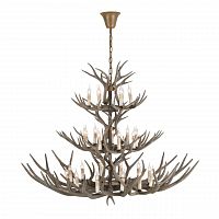 подвесная люстра st luce renna sl154.703.27 коричневая в Калуге