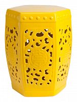 керамический столик-табурет design stool yellow в Калуге