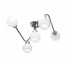 потолочная люстра idlamp agostina 361/5a-whitechrome в Калуге