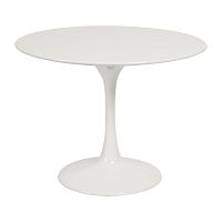 стол журнальный eero saarinen style tulip table белый в Калуге