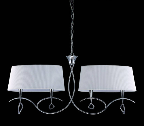 подвесная люстра mantra mara chrome - white 1642 в Калуге