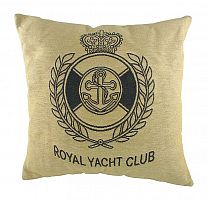 подушка с гербом королевского royal yacht club в Калуге