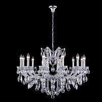 подвесная люстра crystal lux hollywood sp12 chrome в Калуге