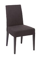 стул aylso dining chair кожа тёмно-коричневая в Калуге