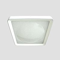 потолочный светодиодный светильник ambrella light orbital crystal sand fs1216 wh/wh 72w+29w d500*500 в Калуге