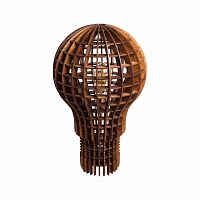 люстра лампочка ильича тёмное дерево тёмно коричневая в Калуге