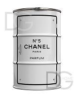 декоративная бочка- шкаф chanel №5 white l в Калуге