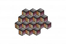 ковер parquet hexagon orange 305x188 от gan в Калуге