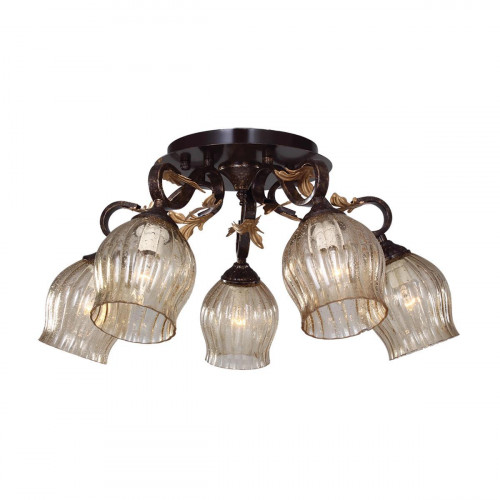 потолочная люстра idlamp brauni 474/5pf-blackpatina в Калуге