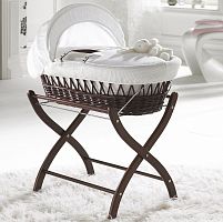 колыбель-переноска gift wicker moses basket темная, белое белье в Калуге