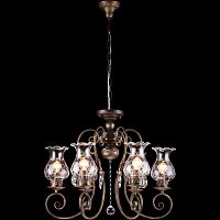 подвесная люстра arte lamp palermo a2053lm-6br в Калуге