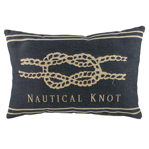 подушка с морским узлом nautical knot denim в Калуге