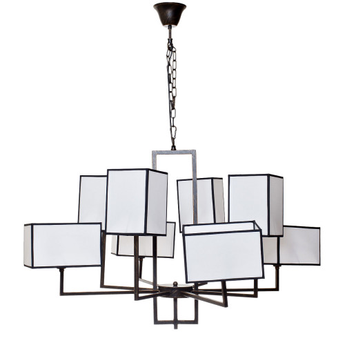 люстра потолочная laverne чёрная, золото в Калуге