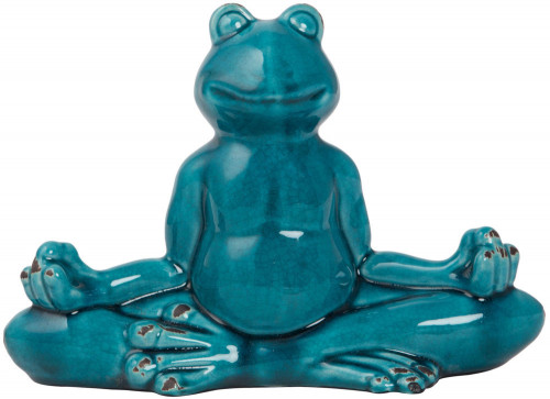 декор frog blue meditation в Калуге