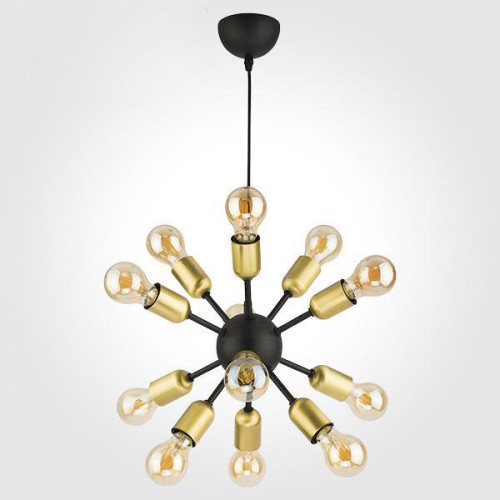 подвесная люстра tk lighting 1469 estrella black в Калуге