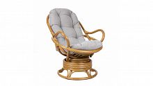 кресло-качалка swivel rocker коричневый в Калуге