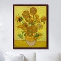 картина: sunflowers, 1889г. в Калуге