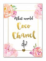 постер coco chanel а4 в Калуге