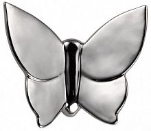 декоративная бабочка butterfly 12х14х5 (серебристая) в Калуге