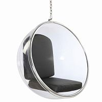 кресло bubble chair черное в Калуге