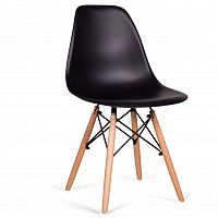 стул деревянный pc-015 черный (eames style) в Калуге