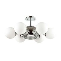 потолочная люстра odeon light miolla 3972/7c белая в Калуге