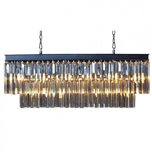 люстра odeon l80 black&glass черная, прозрачное в Калуге