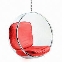 кресло bubble chair красное в Калуге