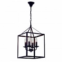 дизайнерская подвесная люстра spot light cage 9810404 черная в Калуге