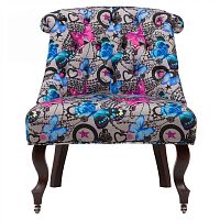 кресло мягкое amelie french country chair бабочки в Калуге