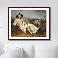 картина: goethe in the roman campagna, 1787г. в Калуге