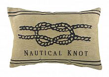 подушка с морским узлом nautical knot natural в Калуге