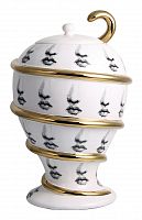 декоративная ваза с крышкой пьеро форназетти serpentino gold в Калуге