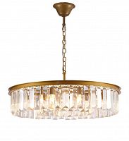 люстра prism bronze 80 латунь, прозрачное стекло в Калуге