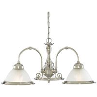 подвесная люстра arte lamp american diner a9366lm-3ss белая в Калуге