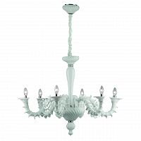 подвесная люстра ideal lux ca rezzonico sp6 bianco в Калуге